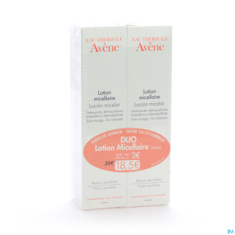 Avene lotion micellaire duo 2x200ml