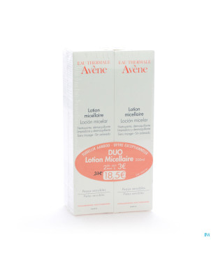 Avene lotion micellaire duo 2x200ml