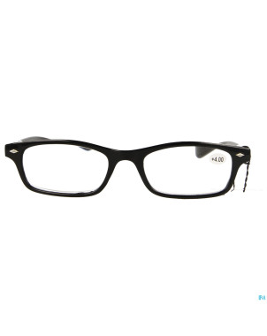 Pharmaglasses lunettes lecture diop.+4.00 black