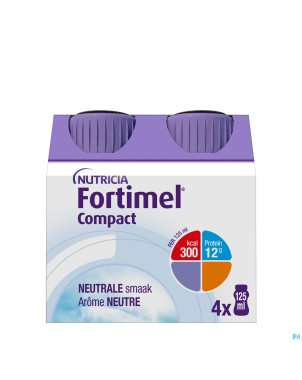 Fortimel compact neutre    4x125ml