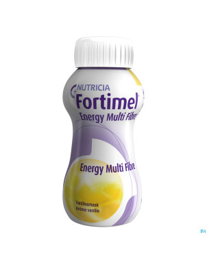 Fortimel energy multi fibre vanille 4x200ml
