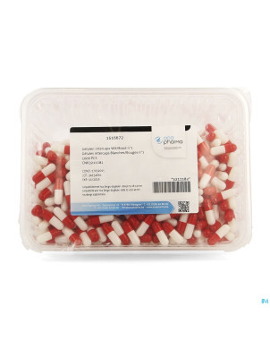 Intercaps blanc/rouge gel 1000    1