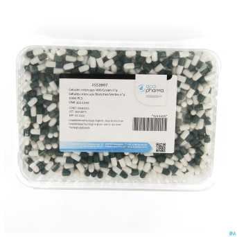 Intercaps blanc/vert gel 1000    4