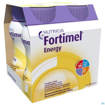Fortimel energy vanille    4x200ml rempl.2320521
