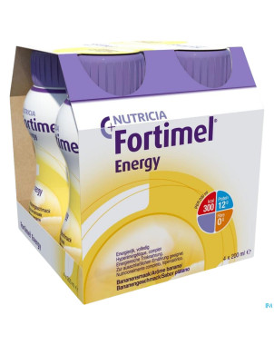 Fortimel energy vanille    4x200ml rempl.2320521
