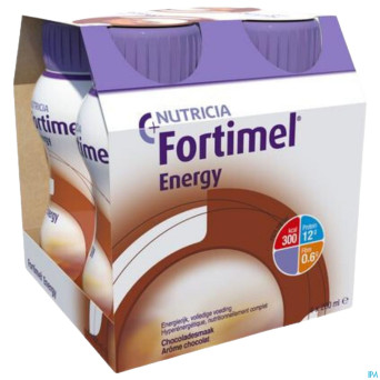 Fortimel energy chocolat    4x200ml rempl.2320497