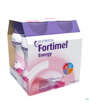 Fortimel energy fraise    4x200ml rempl.2320463