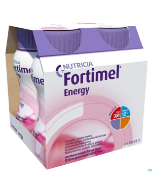 Fortimel energy fraise    4x200ml rempl.2320463