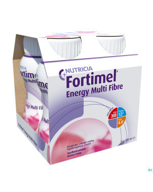 Fortimel energy multi fibre fraise  4x200ml