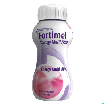 Fortimel energy multi fibre fraise  4x200ml