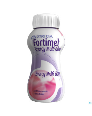 Fortimel energy multi fibre fraise  4x200ml