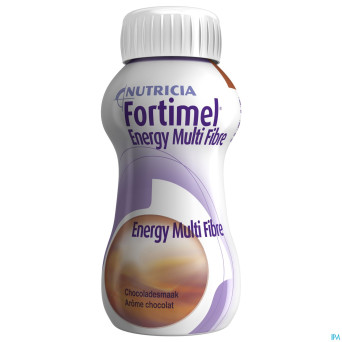 Fortimel energy multi fibre chocolat 4x200ml