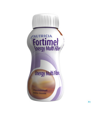 Fortimel energy multi fibre chocolat 4x200ml