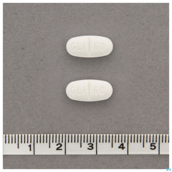 Uni gliclazide eg 60mg comp liberation modifie  90