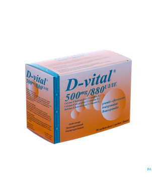 D-vital 500/880 efferv. sach  30