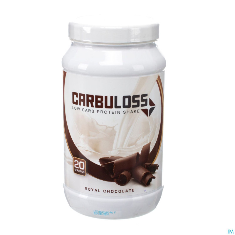 Carbuloss shake proteine chocolat pdr 600g