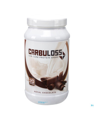 Carbuloss shake proteine chocolat pdr 600g