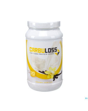 Carbuloss shake proteine vanille pdr 600g