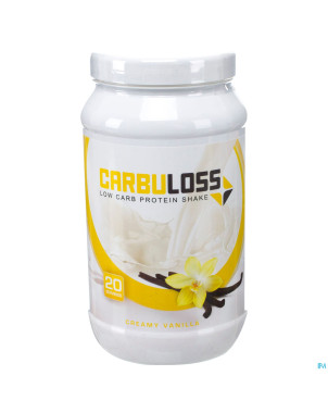 Carbuloss shake proteine vanille pdr 600g