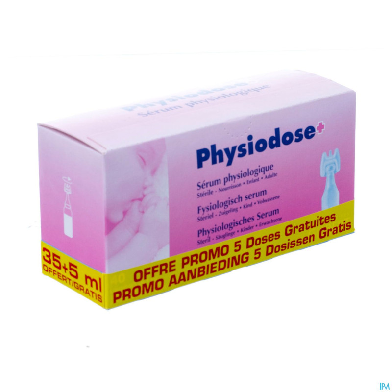 Physiodose serum physio 35ml + 5ml gratuit