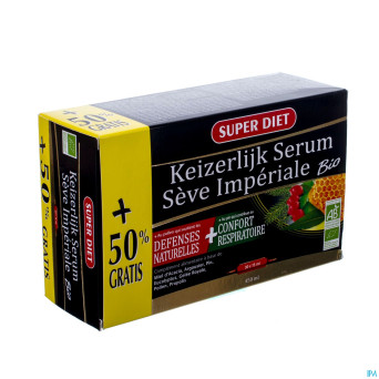 Superdiet seve imperiale bio    amp 30x15ml