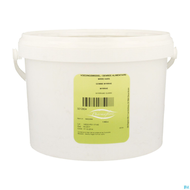 Gomme myrrhe 1kg fag