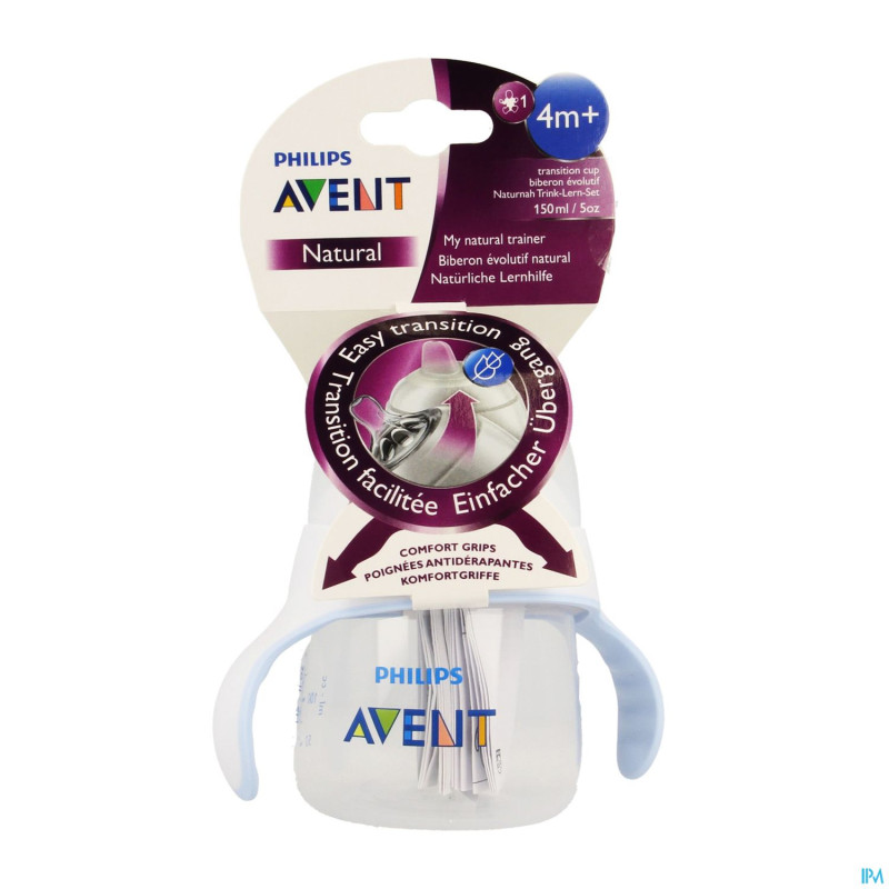 Philips avent natural gobel.evol.tetine+anses200ml