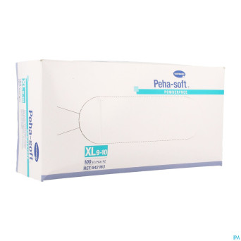 Peha soft gants latex n/st -pdr    xl 100 9421635
