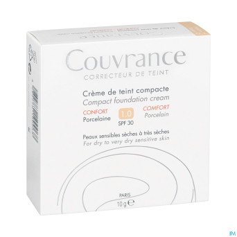 Avene couvrance cr teint comp. 01 porcel. conf.10g