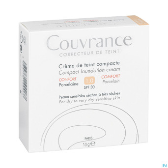 Avene couvrance cr teint comp. 01 porcel. conf.10g