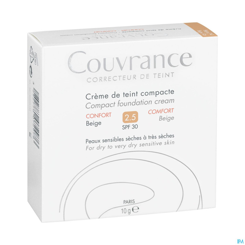 Avene couvrance cr teint comp.025 beige conf.  10g
