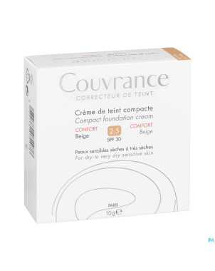 Avene couvrance cr teint comp.025 beige conf.  10g