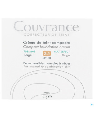 Avene couvrance cr teint comp.oil-fr.025 beige 10g