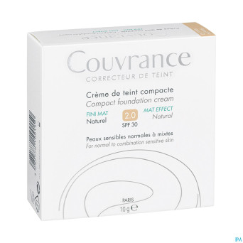 Avene couvrance cr teint comp.oil fr. 02 natur 10g