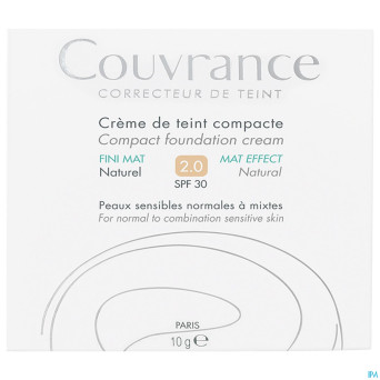 Avene couvrance cr teint comp.oil fr. 02 natur 10g