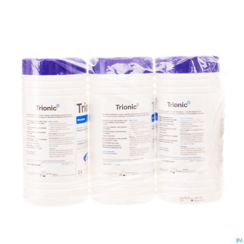 Trionic wipes lingettes 200 3p    3x200