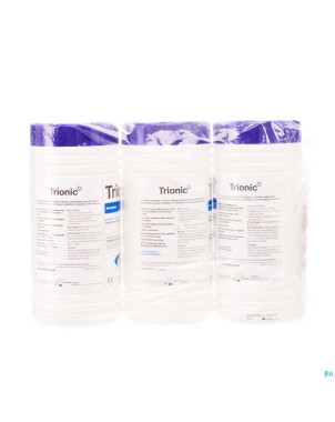 Trionic wipes lingettes 200 3p    3x200