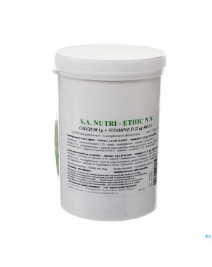 Calcium 1g+ vit.d3 880 ui nutri-ethic nf comp  600