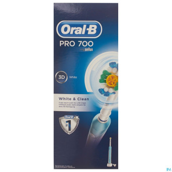 Oral b professional care 700 white&clean