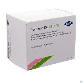 Fostimon kit  75 ui/ml pdr sol inj sol 10+10