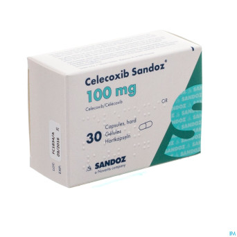 Celecoxib sandoz 100mg caps dur  30 x 100mg