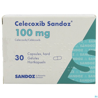 Celecoxib sandoz 100mg caps dur  30 x 100mg