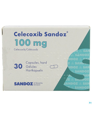 Celecoxib sandoz 100mg caps dur  30 x 100mg