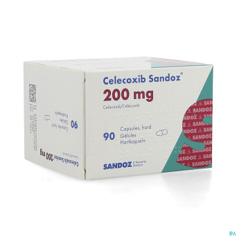Celecoxib sandoz 200mg caps dur  90 x 200mg