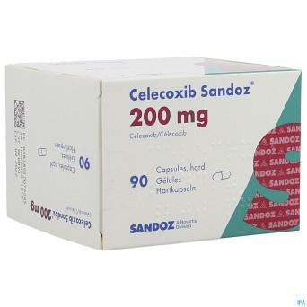 Celecoxib sandoz 200mg caps dur  90 x 200mg