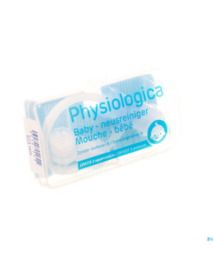 Physiologica mouche bebe bleu + 3 embouts