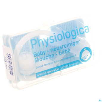 Physiologica mouche bebe bleu + 3 embouts