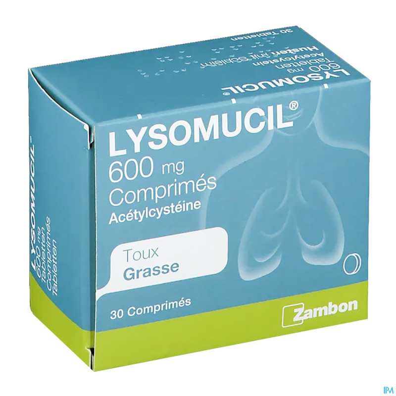 Lysomucil 600 comp 30 x 600 mg