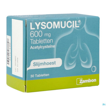 Lysomucil 600 comp 30 x 600 mg