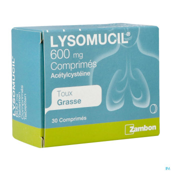 Lysomucil 600 comp 30 x 600 mg